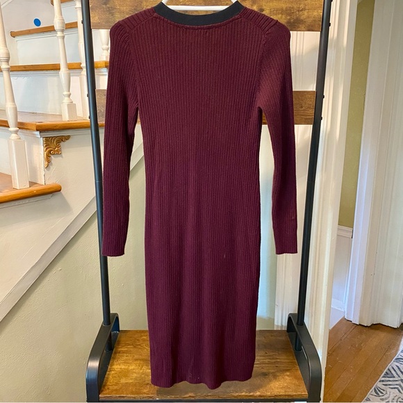 41 Hawthorn “Blaire” surplice sweater dress - Picture 2 of 16